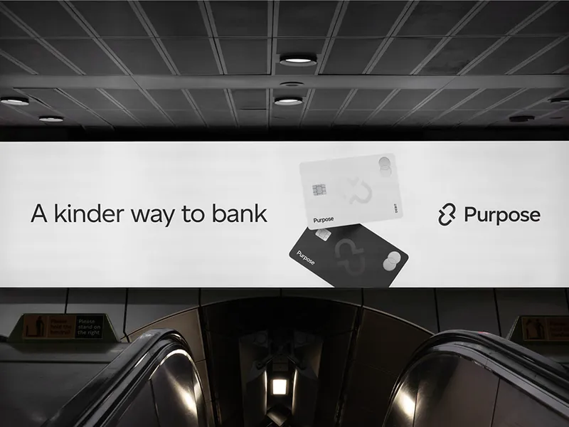 Purpose — identidad de marca fintech